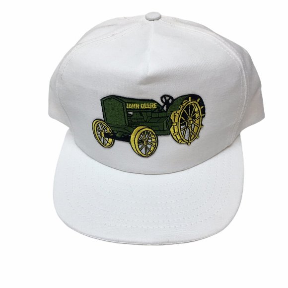 Vintage John Deere Patch Snapback Trucker Hat Cap - Picture 1 of 9